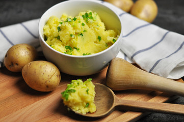 Mashed potatoes - food photography