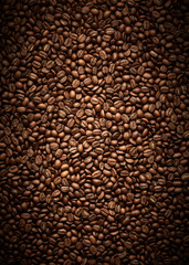 Coffee beans texture