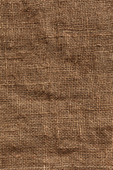 Burlap texture background