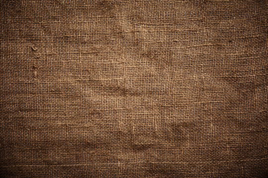 Fototapeta Linen fabric texture