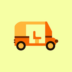 Transportation Golf Cart flat icon