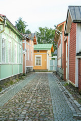 the old town of Rauma, Finland