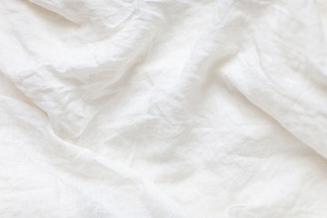 White linen cloth background - 138601131