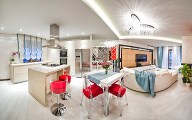 view apartments in the interior