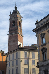 Fototapeta na wymiar Monza (Italy): historic buildings