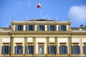 Fototapeta na wymiar Monza (Italy), Royal Palace