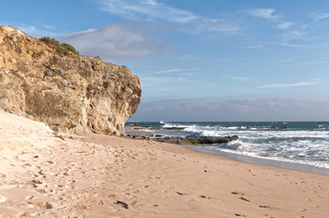 Atlantic Coast Europe, Spain, Atlantic Coast near Tarifa, Abrasion