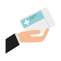 medicine tab isolated icon vector illustration design