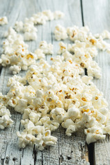 The salty popcorn.
