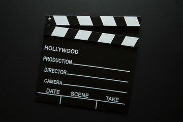 Obraz premium The vintage clapperboard.