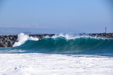 Newport Beach Wedge Surf Spot