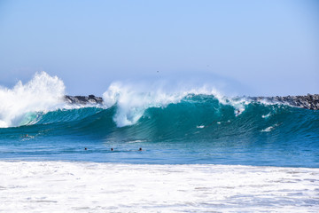 Newport Beach Wedge Surf Spot