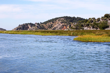 Dalyan River in Turkey
