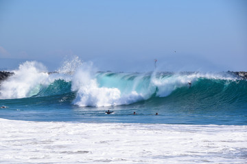 Newport Beach Wedge Surf Spot