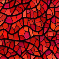 abstract vector stained-glass mosaic background