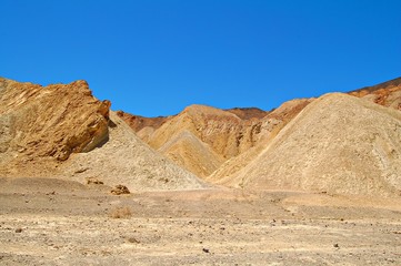 Dryness in the Death Valley National Park in the western part of the United States