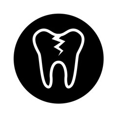 dental healthcare isolated icon vector illustration design