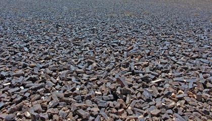 The Carpentry Rocks inside the Ramon Crater, HaMinsara in Israel