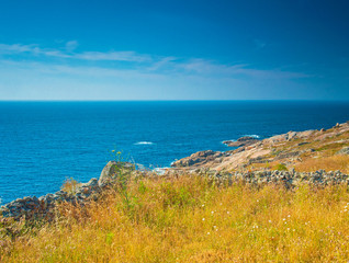 Landscape in Muxia, Spain