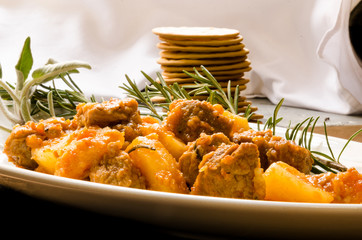 Spezzatino di vitello con patate