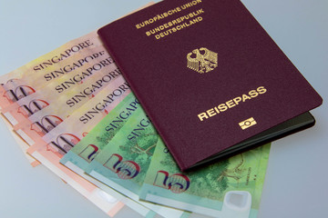 Reisepass, Singapur Dollar
