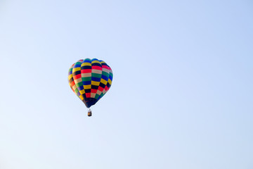Balloon floating on the sky