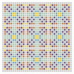 Graphic patterns on a wallpaper background