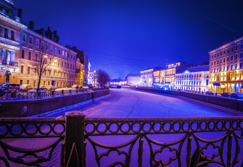 Night city Saint Petersburg - 138624501