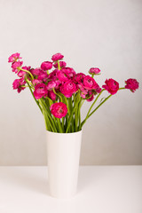 Beautiful flowers in a vase