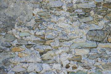 Paved stone road texture,  footpath in the center city square