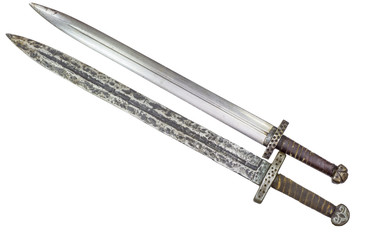 Medieval swords viking russian normann blades