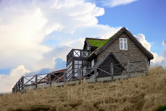 Old house in the Faroe Islands 