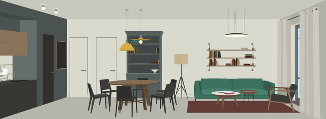 Living room interior