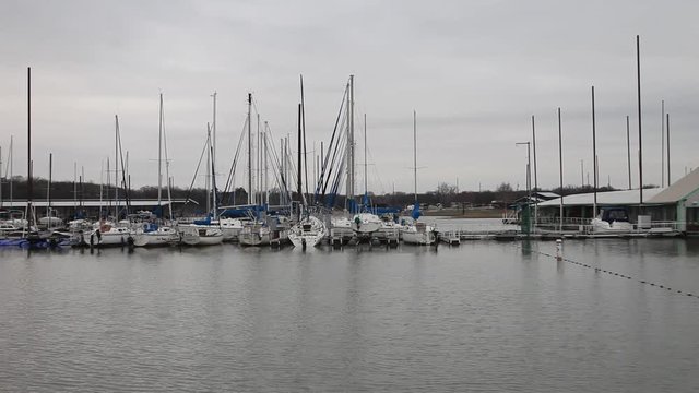 Scott's Landing Marina on Lake Grapevine in Grapevine Texas.