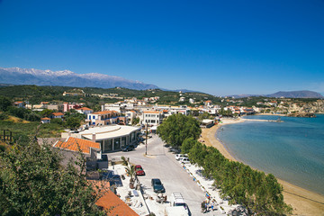 Obraz premium the northern coast of Crete