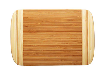 Rectangular wooden cutting board
