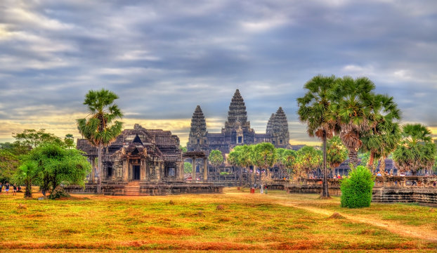 Angkor Wat Temple at Siem reap, Cambodia