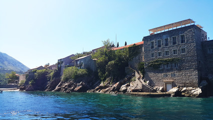 Naklejka premium City Budva in Montenegro