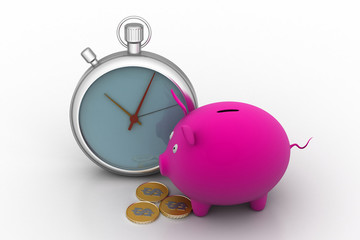 Time for investment concept