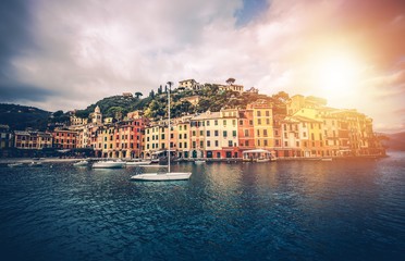 Fototapeta premium Italian Village of Portofino