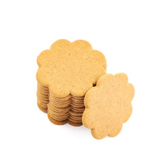 Pile of multiple gingerbread cookies