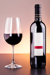 Luxury red wine