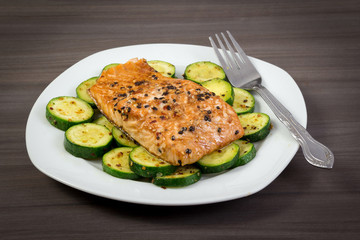 teriyaki salmon