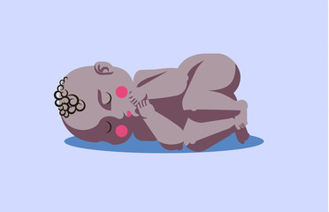 cartoon style human child