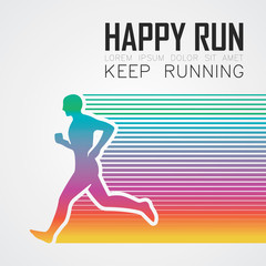 Running poster - 138635711