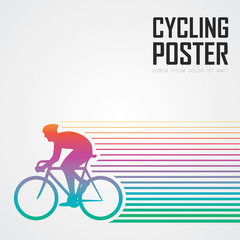 Cycling poster - 138635782