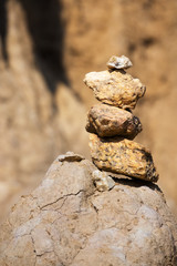 Steine Stapel