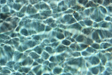 wave with reflection on water