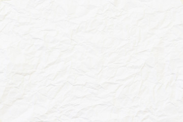 White paper wrinkled texture for background for your design