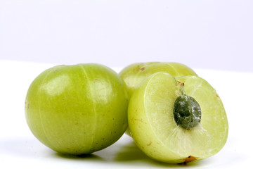 amla in white,